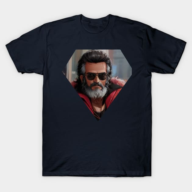 Rajinikanth t-shirt design T-Shirt by Yougeen